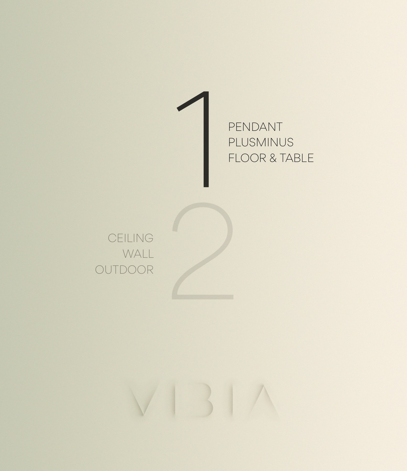 Vibia official catalogue cover